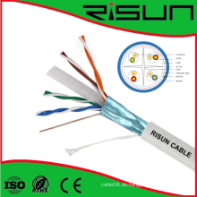 Hohe Qualität Twisted Pair Netzwerk FTP CAT6 Kabel mit Frpvc Mantel